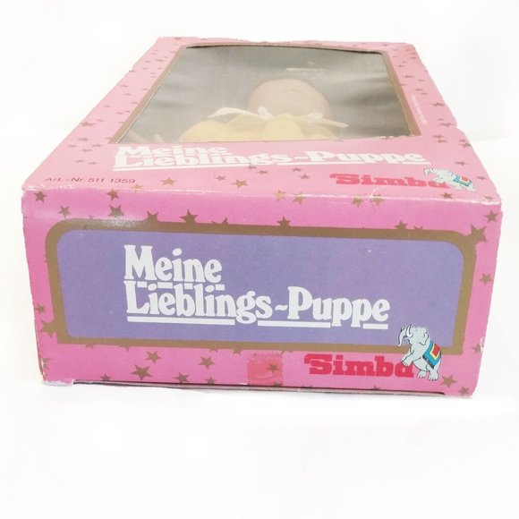Vtg. 80's/90 Simba Toys Germany-My Darling Little Doll-Meine Lieblings Puppe-NOS - Picture 8 of 10